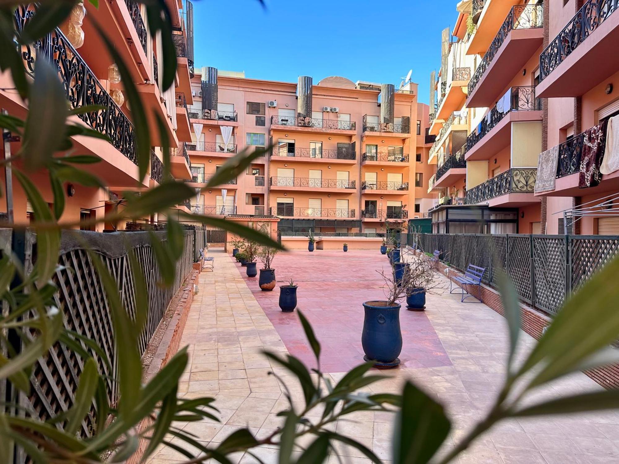 Majorelle House Vicino Ai Giardini Vista Splendida Apartment Marrakesh Exterior foto