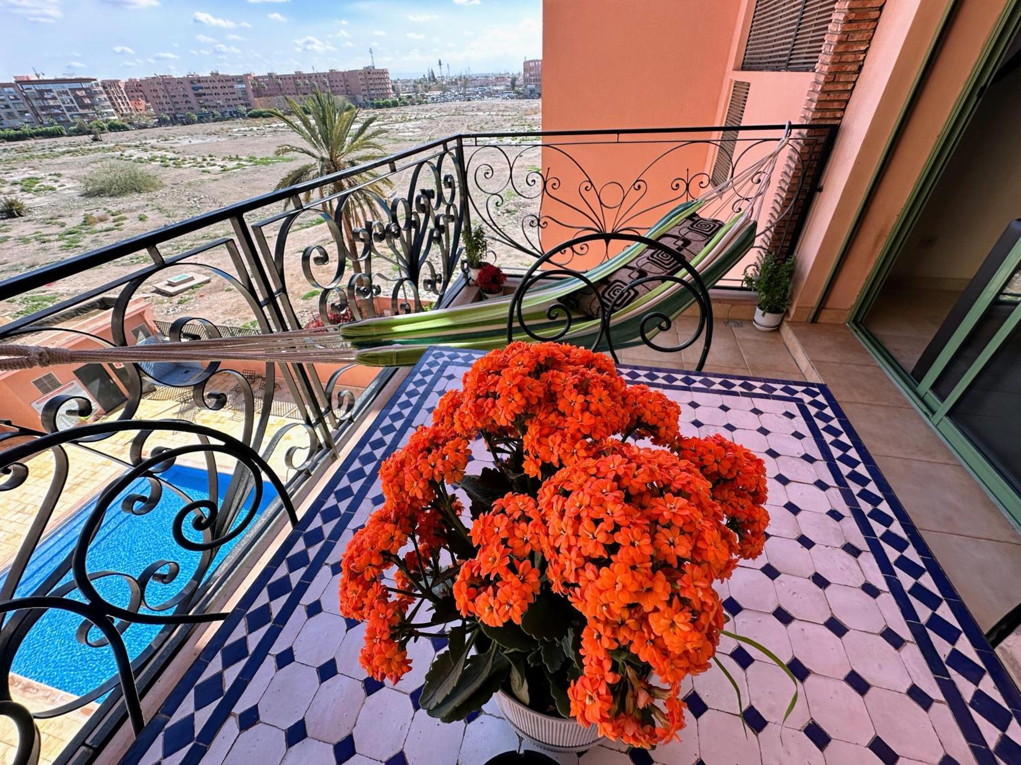 Majorelle House Vicino Ai Giardini Vista Splendida Apartment Marrakesh Exterior foto